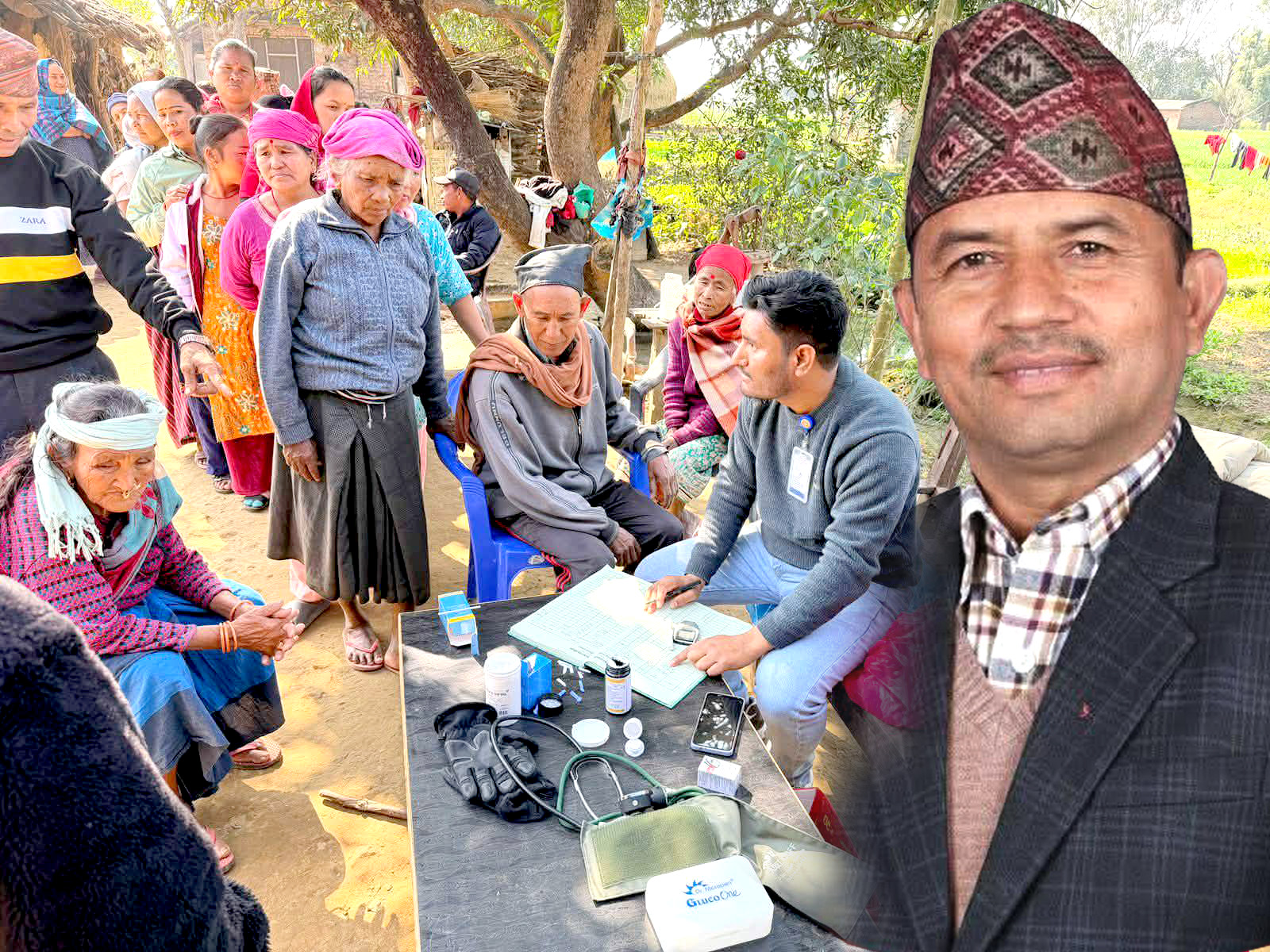 बाँसगढी नगरपालिकाको एक महिने निशुल्क स्वास्थ्य जाँच अभियान सञ्चालनमा